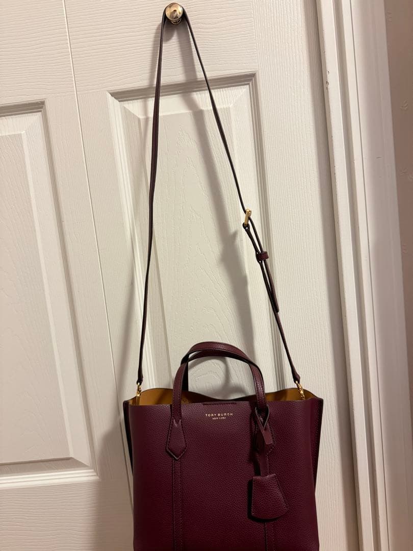 TORY BURCH ペリー　スモール　トリプルコンパートメントトートバッグ