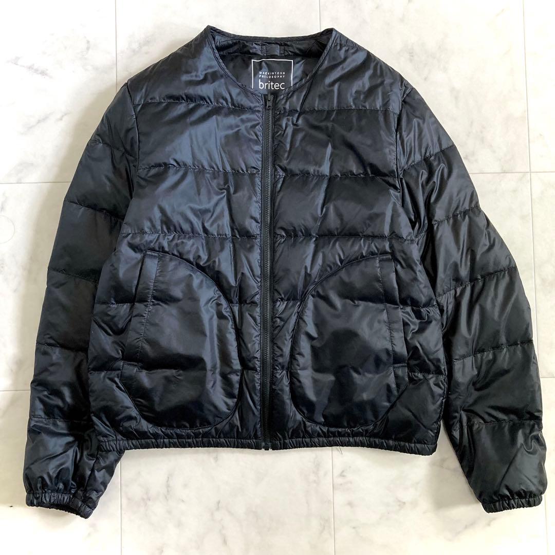 マッキントッシュフィロソフィー britec インナーダウンスタンドカラーコート