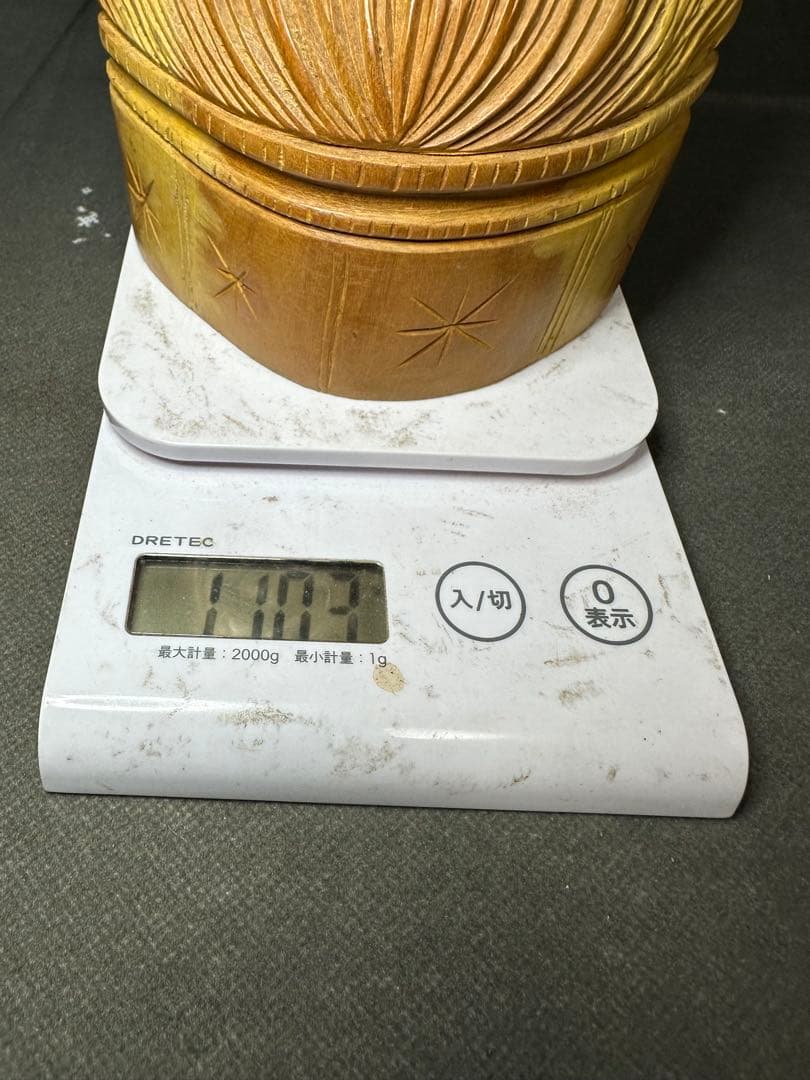 インド　白檀　木彫り　弁財天　仏教美術　仏像 骨董 木像　木製　仏教　密教