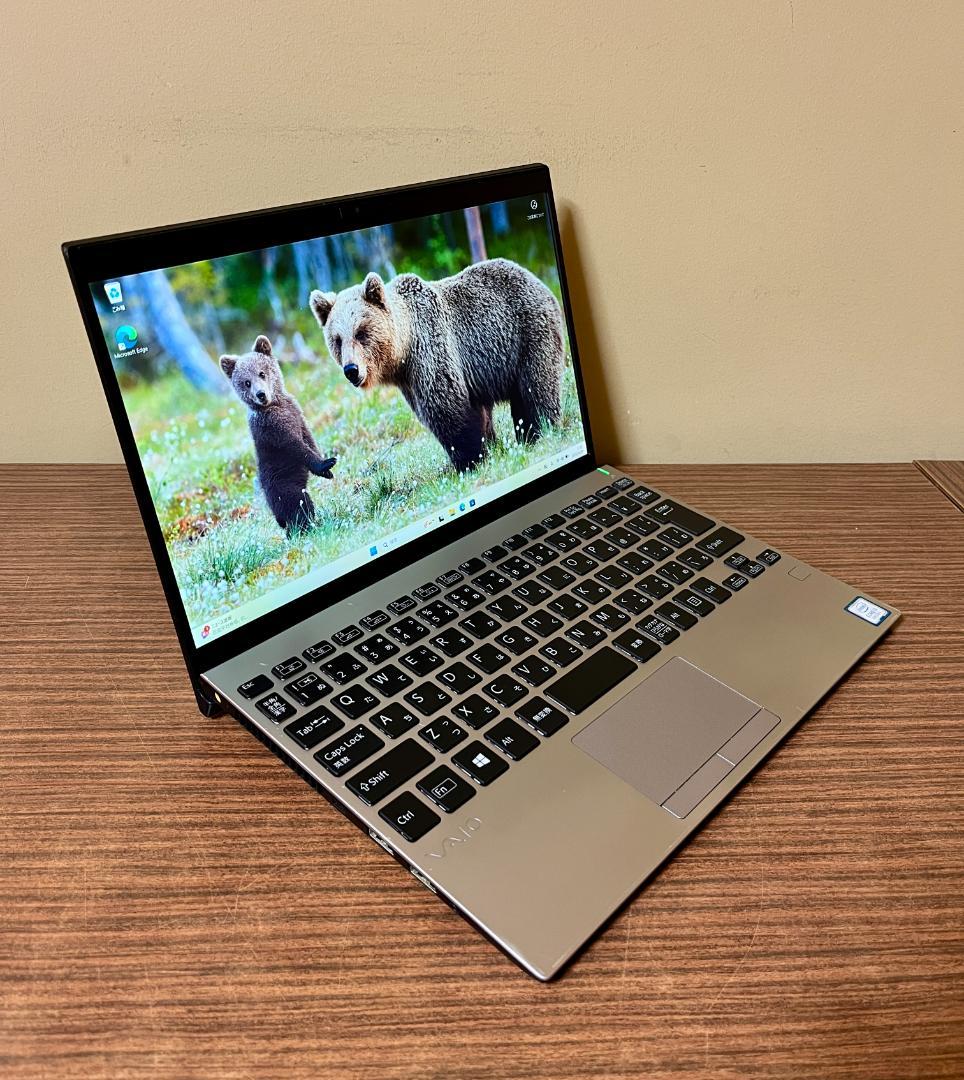 第8世代、Sony VAIO VJPG、13.3\"、8GB、256GB NVMe