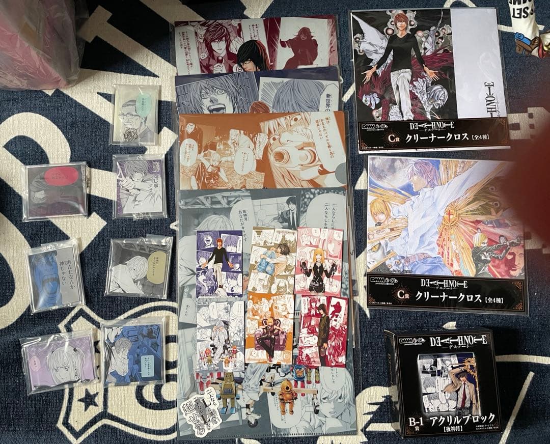 (⌒▽⌒)　デスノート　アクリルブロックほか