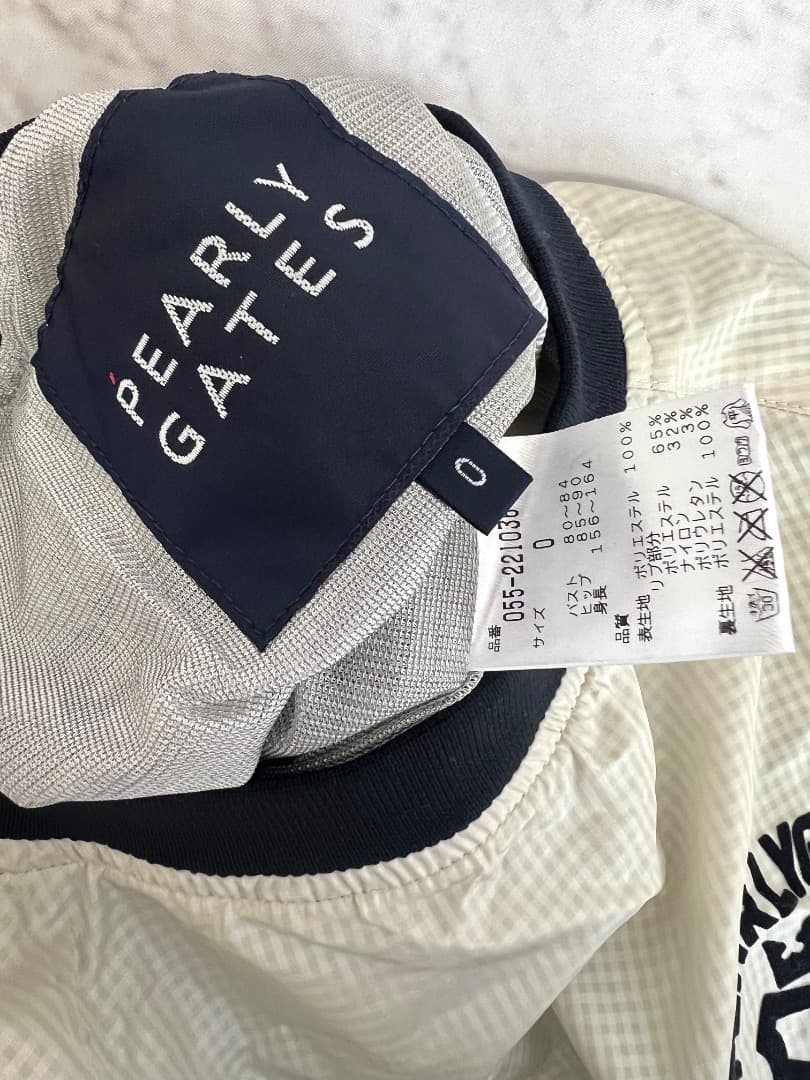 【ほぼ未使用】PEARLY GATES スニード ブルゾン レディース サイズS