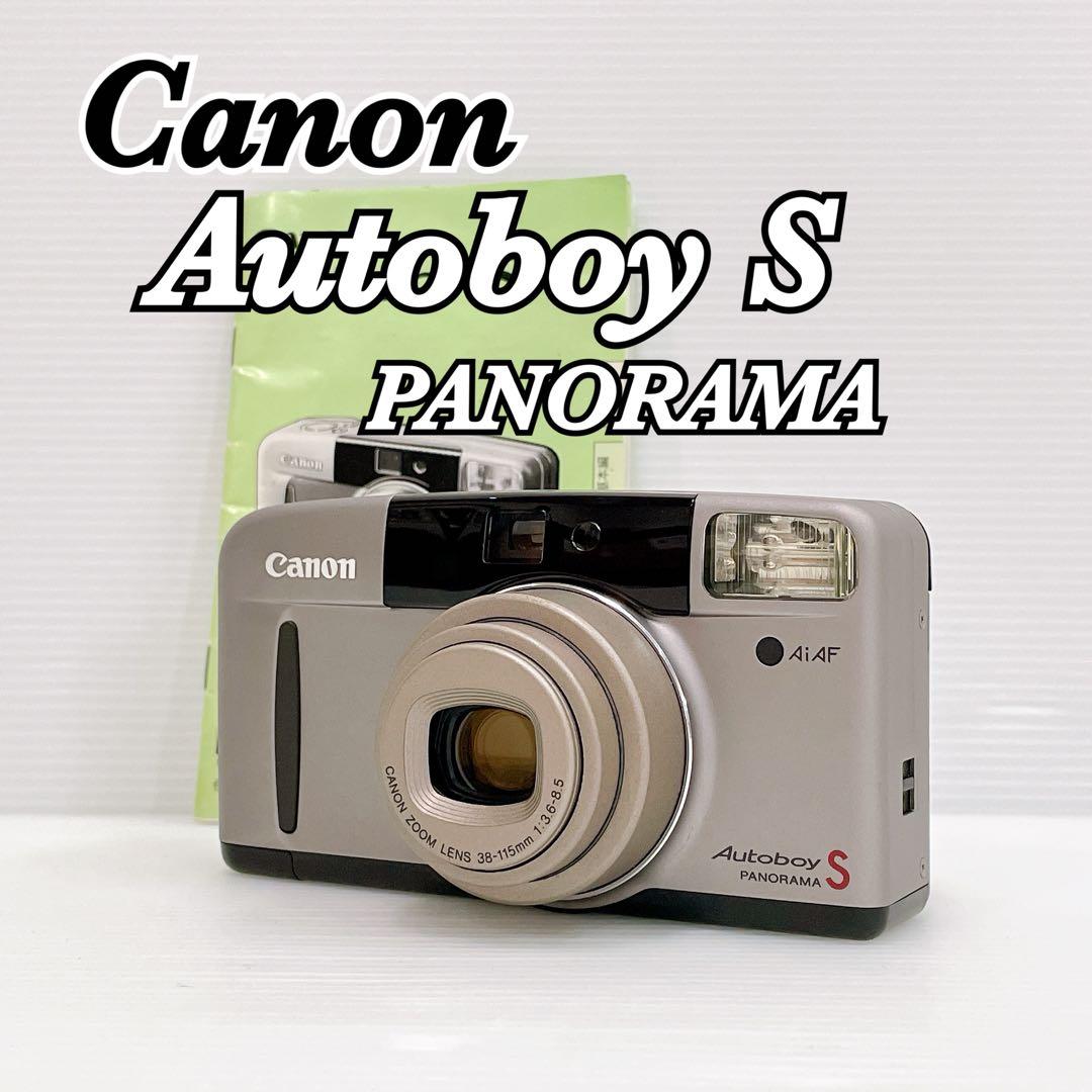 【説明書付 完動品】CANON Autoboy S PANORAMA