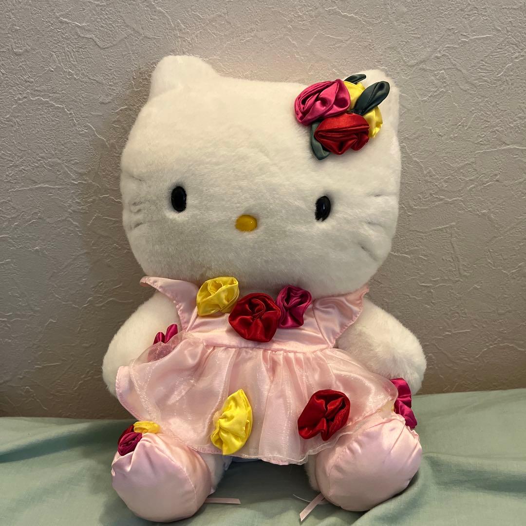 激レア　ハローキティ　限定受注生産品　ローズキティ　ぬいぐるみ　応募者限定