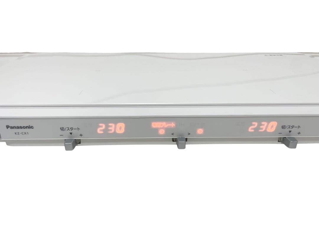 【美品】Panasonic IHデイリーホットプレート KZ-CX1-W 廃盤