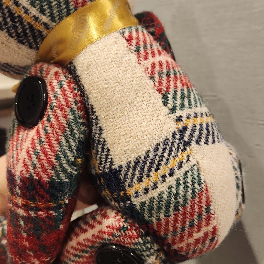Harris Tweed チェック柄 ぬいぐるみ　レア
