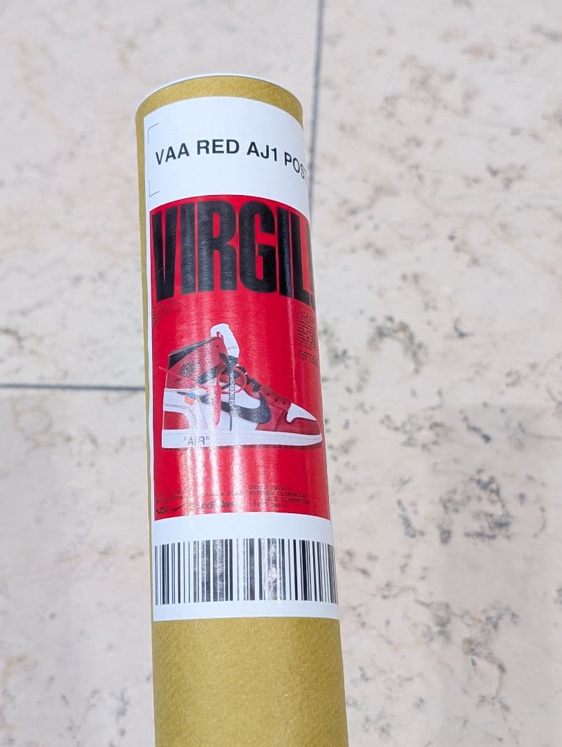 限定 Virgil Abloh Archive 巨大ポスター AJ1 ジョーダン