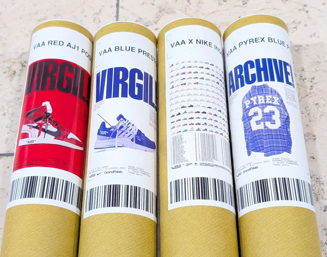 限定 Virgil Abloh Archive 巨大ポスター AJ1 ジョーダン