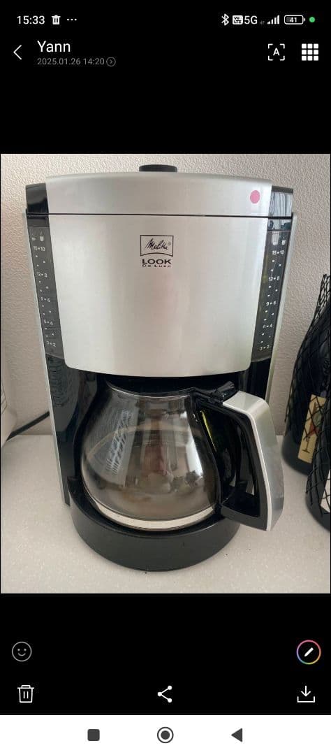 Tom Gucci　Melitta ルック デラックスII ブラック