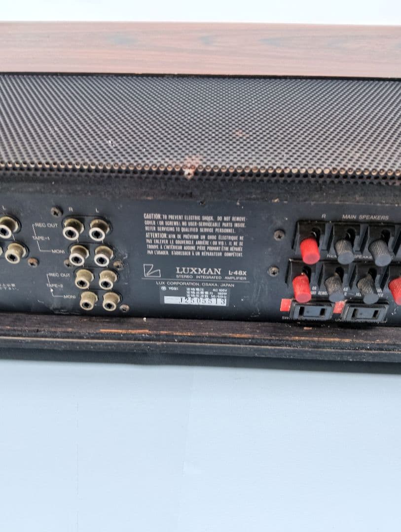 LUXMAN L-48Xプリメインアンプ（ よ5)