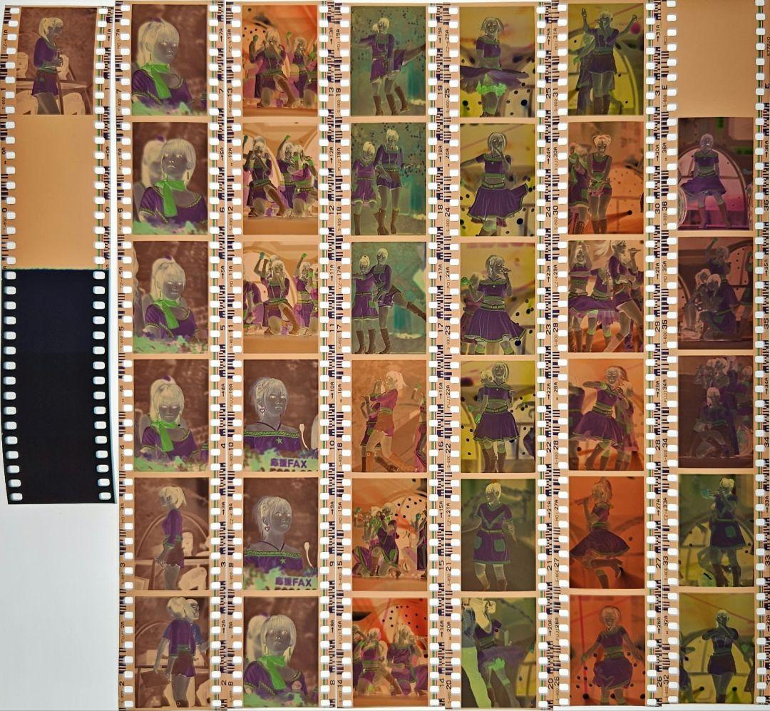 モーニング娘。安倍なつみ・後藤真希・矢口真里・高橋愛・加護亜依フィルム36コマ