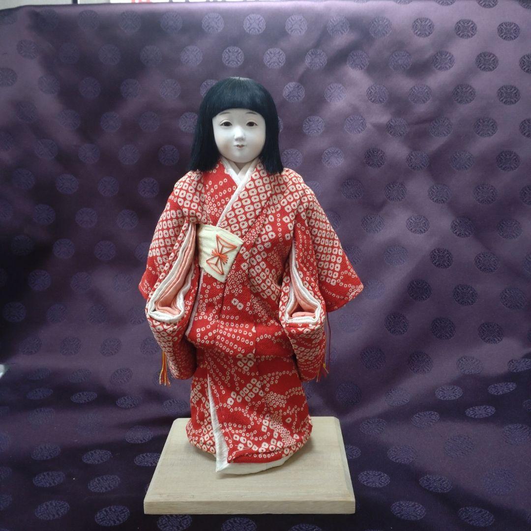 【逸品】村岡茂作　市松人形