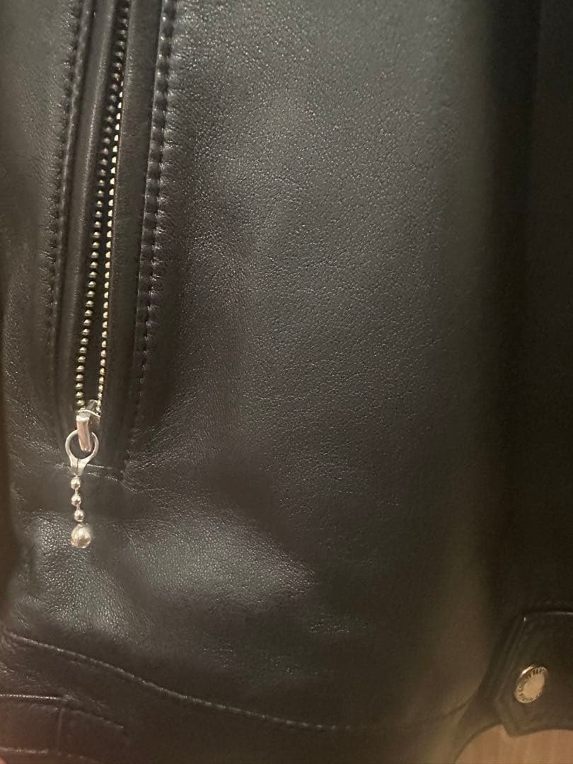 新品未使用　24SS 定価242000円　ワコマリア　レザーライダースジャケット