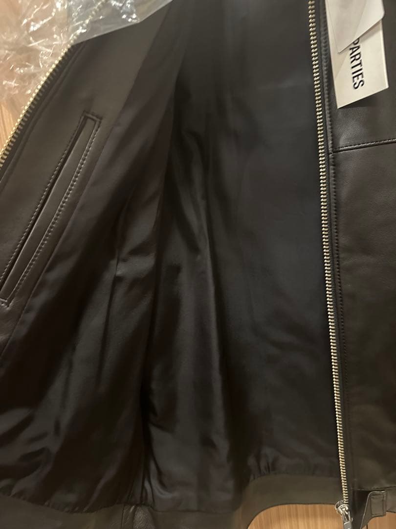 新品未使用　24SS 定価242000円　ワコマリア　レザーライダースジャケット