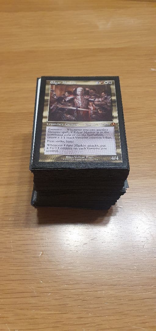 マジック：ザ・ギャザリング Edgar Markov Custom Commander deck