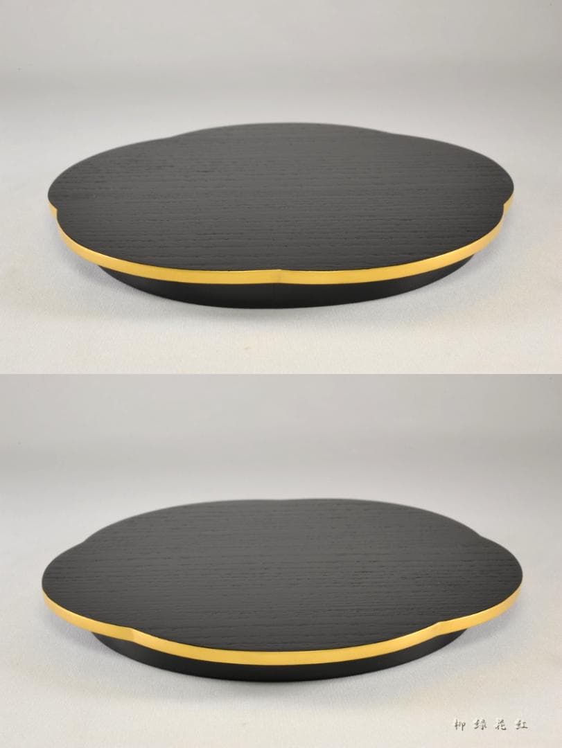 哲公房 五彩金釦 遊花盆 五 共箱 主宰 十二代中村宗哲 (弘子） 茶道具