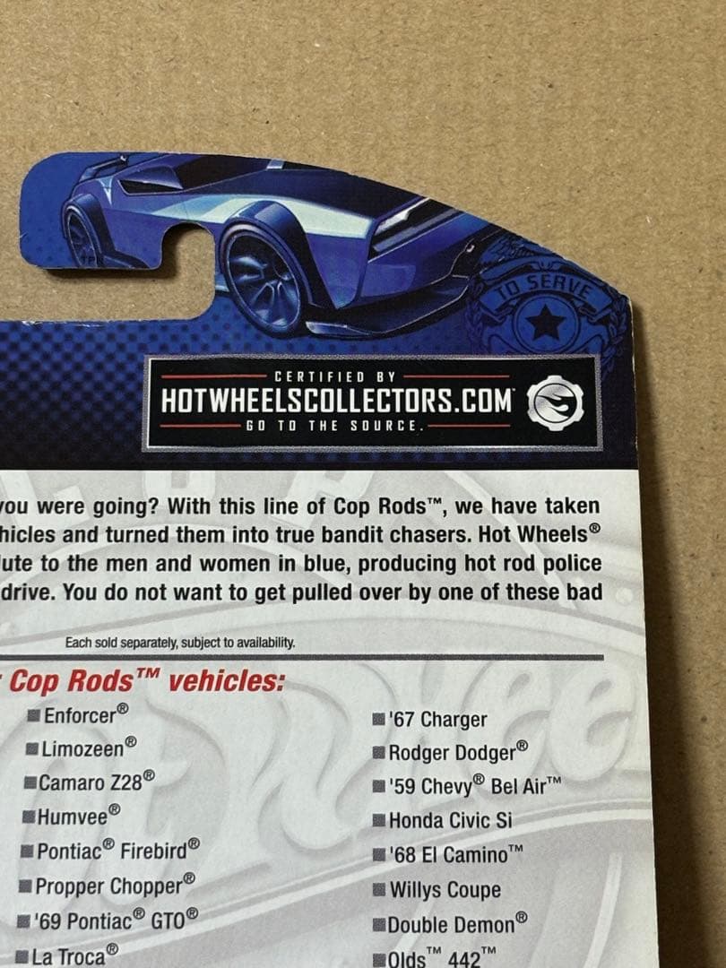 激レア ホットウィール コップロッズ '83 シルバラード