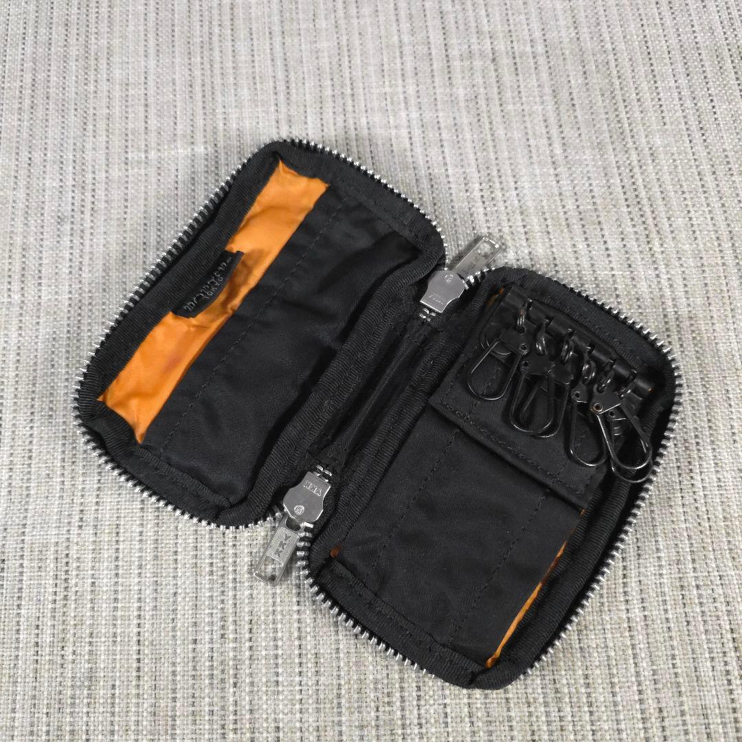 大人気　廃盤　PORTER　ポーター　タンカー　6連　キーケース　ブラック