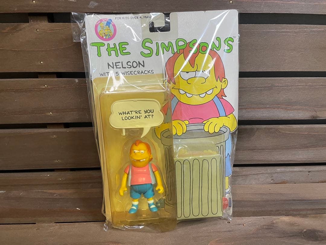 ザ・シンプソンズ ネルソン フィギュア MATTEL12→9