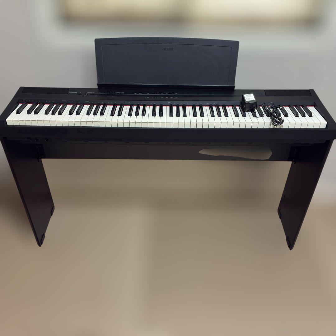 【美品】YAMAHA P-105B 電子ピアノ 88鍵 L-85付　僧侶無料