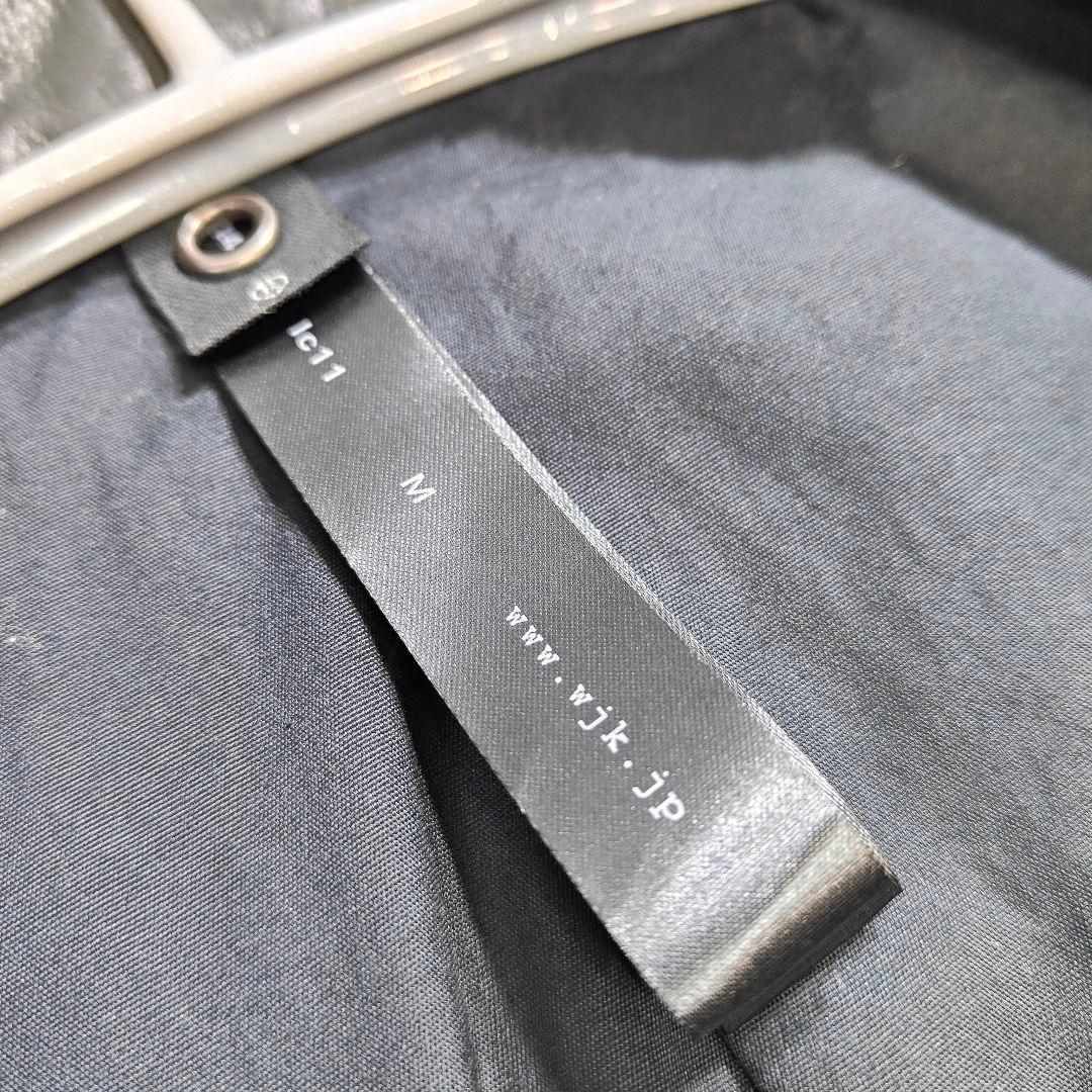 【廃盤】wjkブラックレザーシングルライダースジャケット　牛革　M