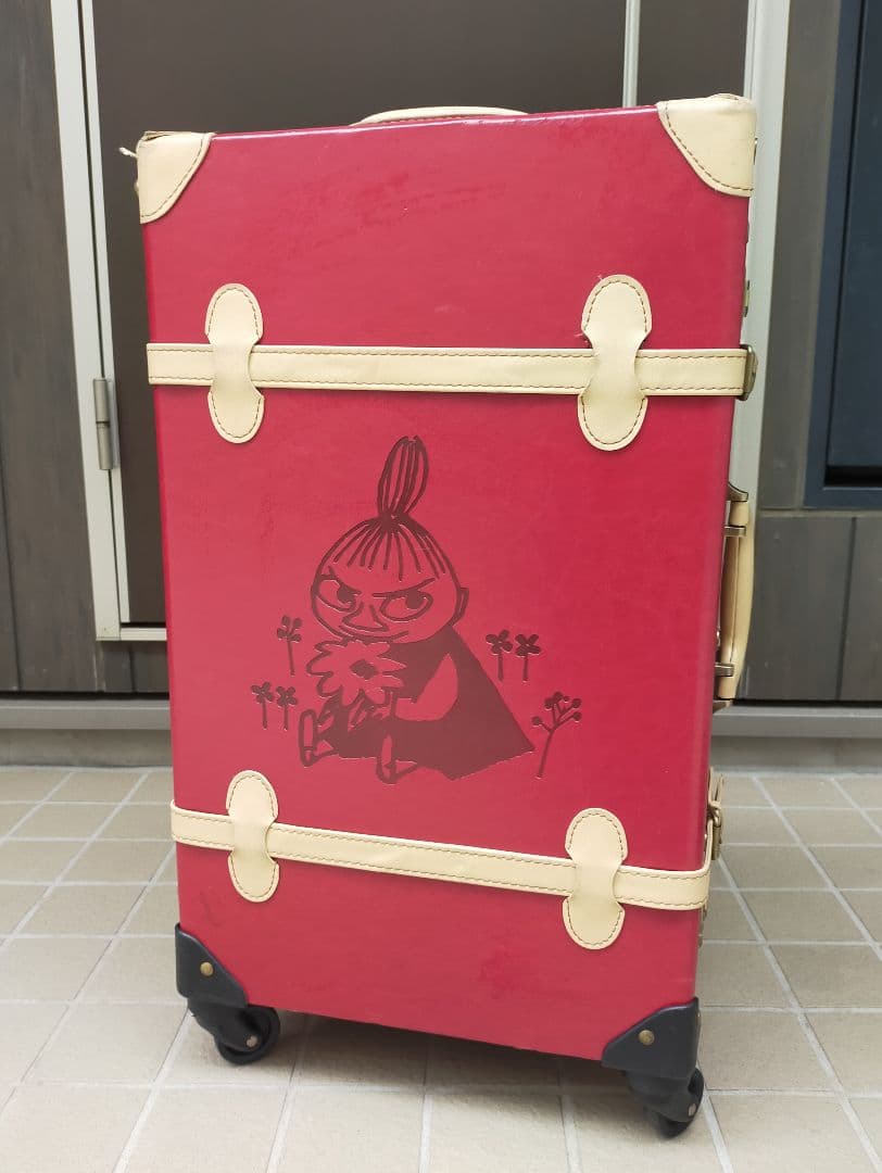 【廃盤品】ムーミン リトルミイ キャリーケース スーツケース 35㍑ 赤