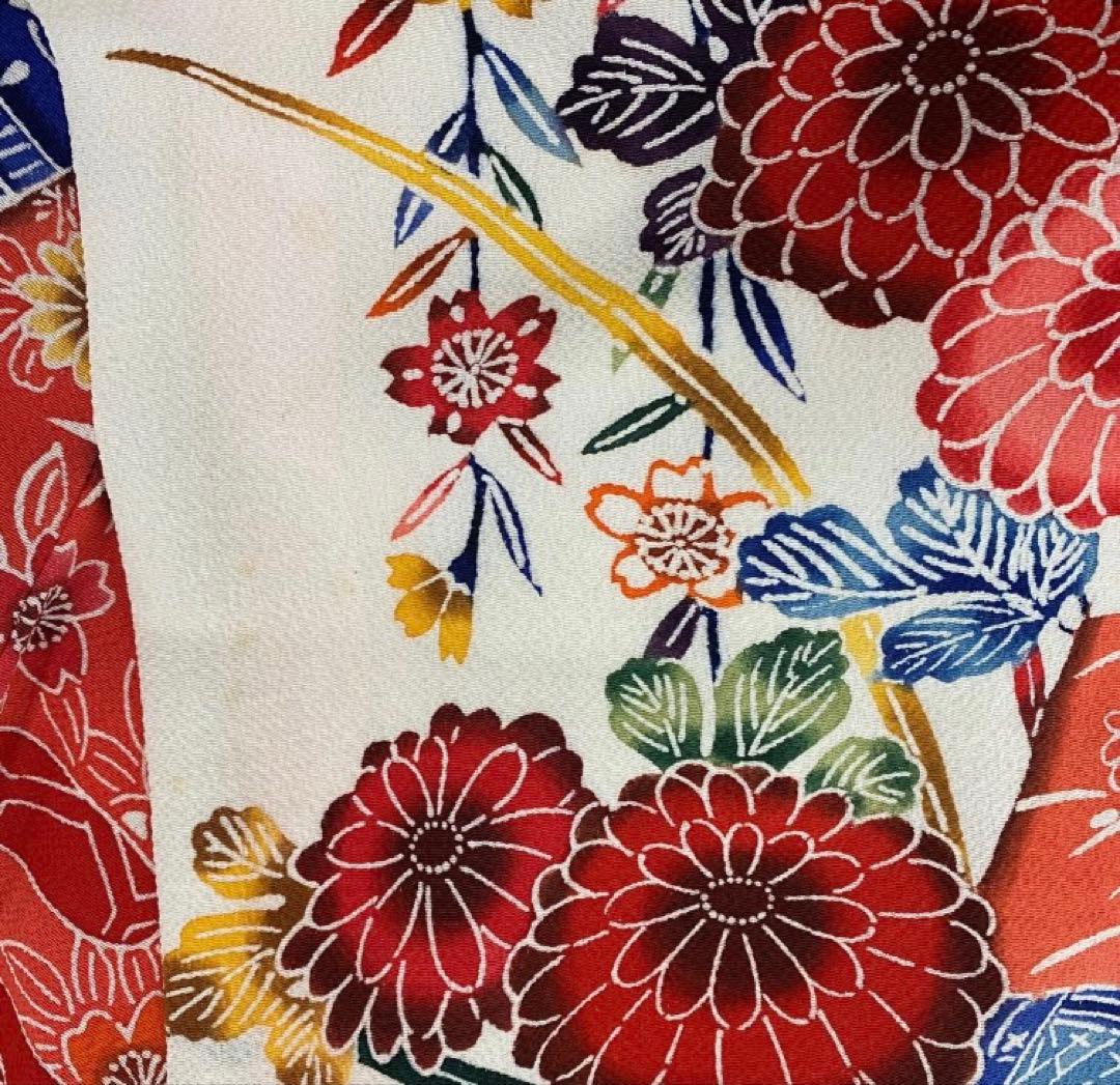 大特価SALE中★振袖セット【7点】可愛い白色振袖★成人式★披露宴等