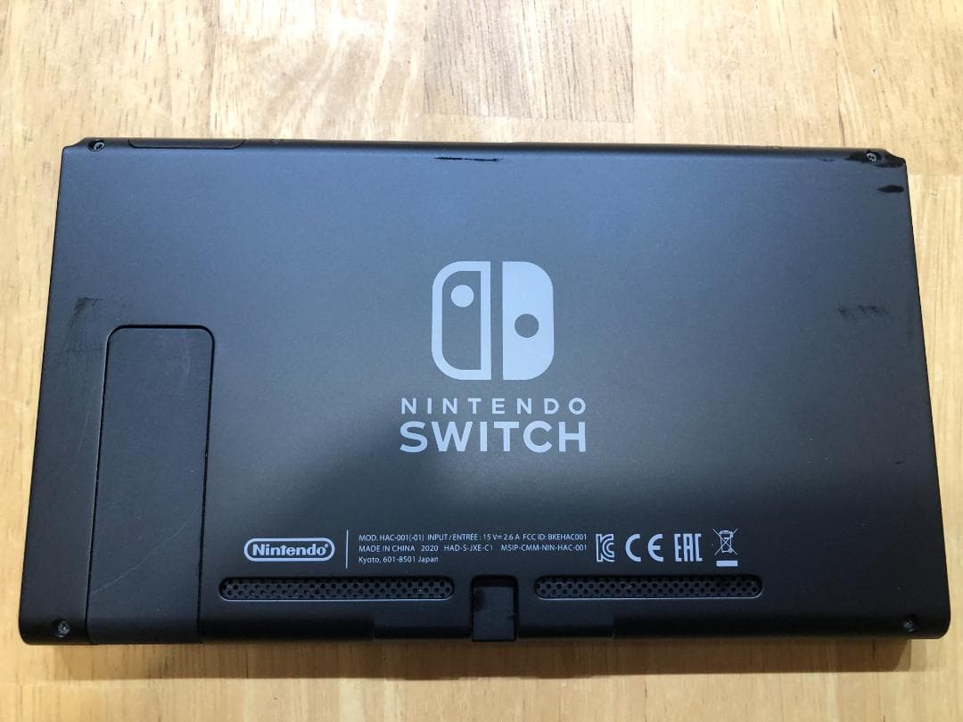 【美品】Nintendo Switch 本体 Joy-Con 赤青 箱付