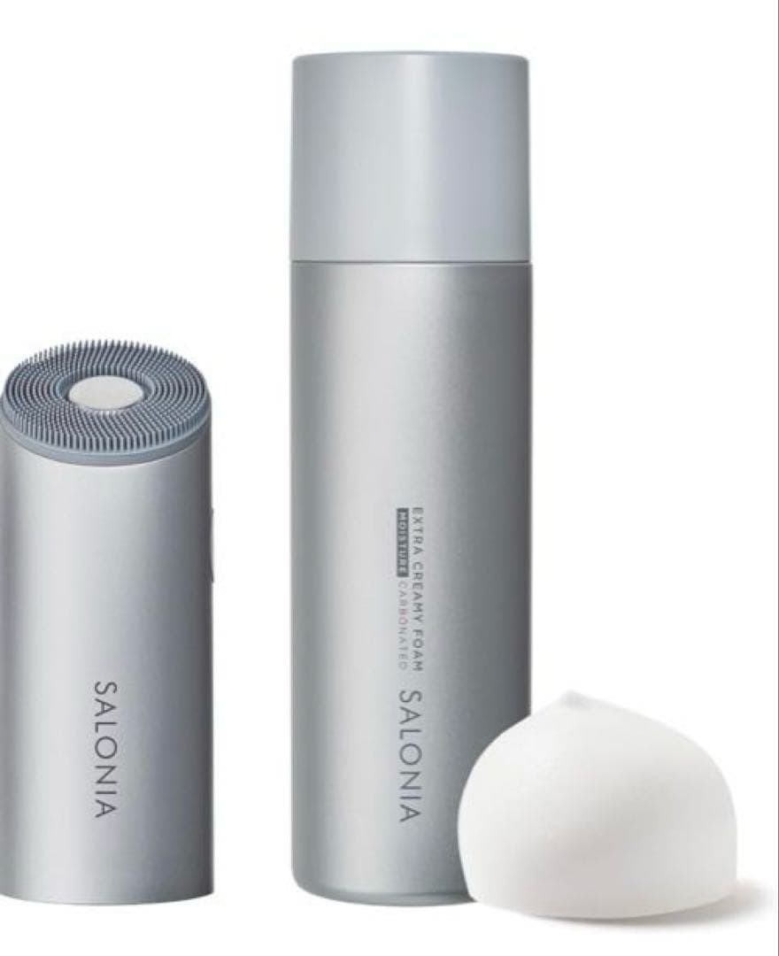 サロニア電動洗顔ブラシ&洗顔フォームセット