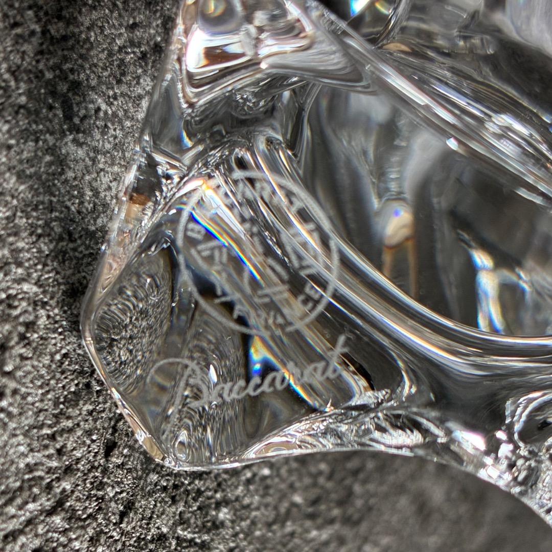 バカラ 干支 酉 クリスタルガラス 置き物 オブジェ 箱付き Baccarat