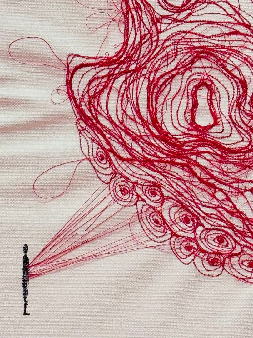 稀少品・新品未使用。塩田千春　つながる私(アイ) アイコニックアートバッグ