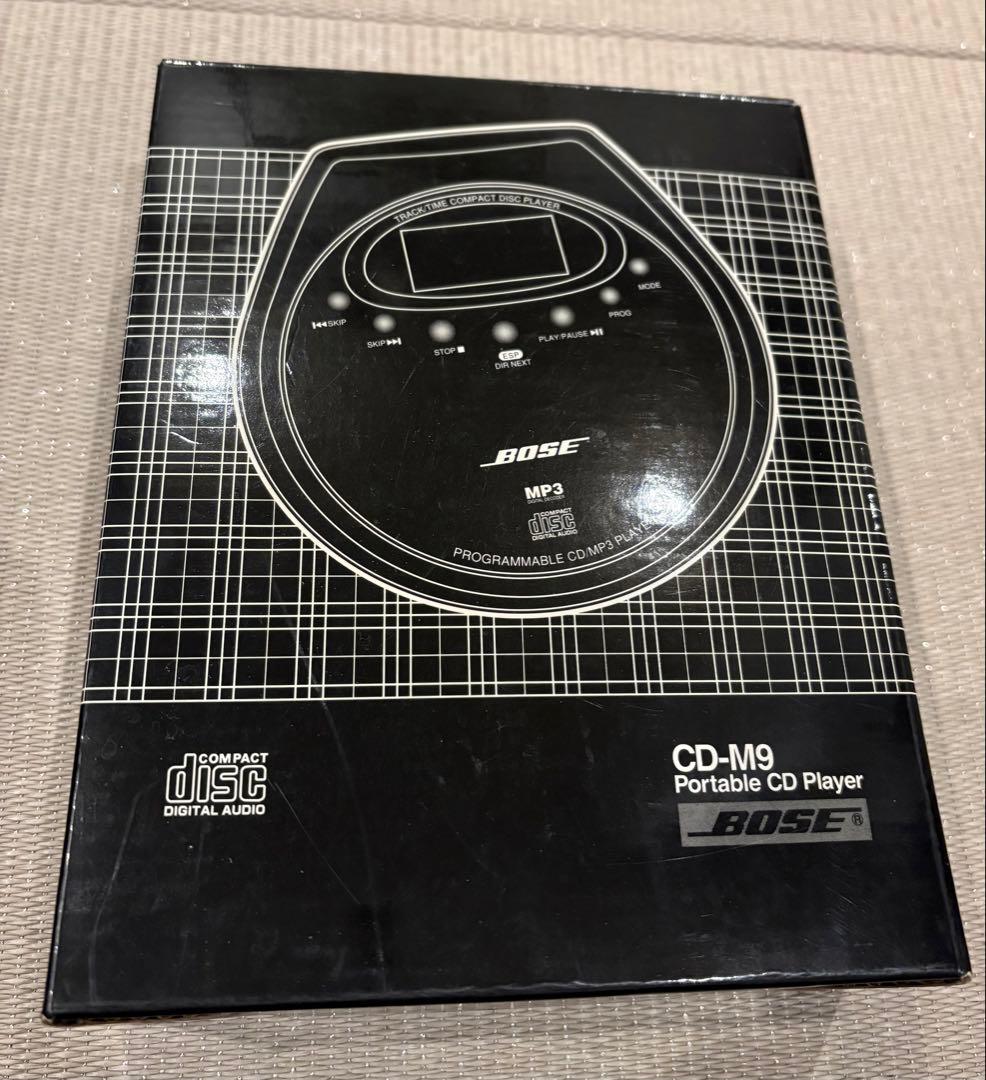Bose ポータブルCDプレイヤー CD-M9 MP3対応　未使用　美品