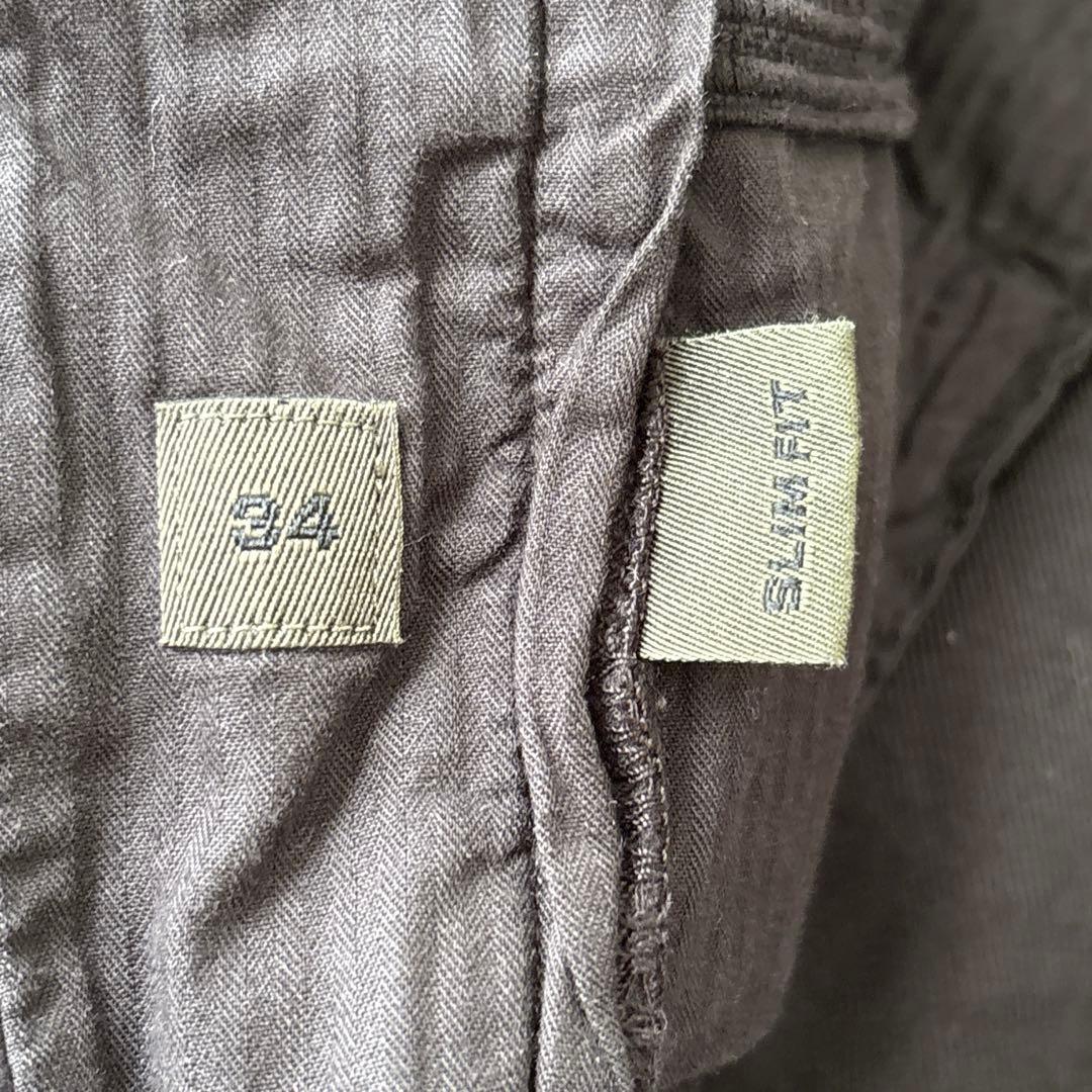 ☆名作☆INCOTEX SLACKS 100型　テーパード コットン ドレスチノ