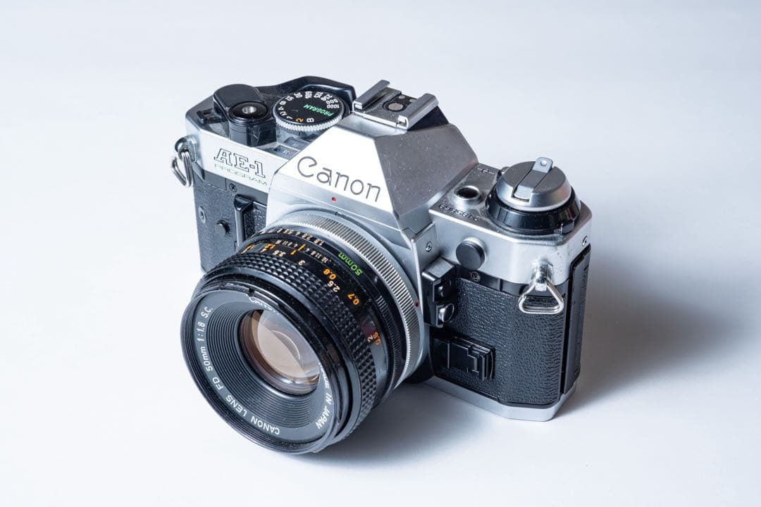 Canon AE-1 program フィルムカメラ 50mmレンズ付