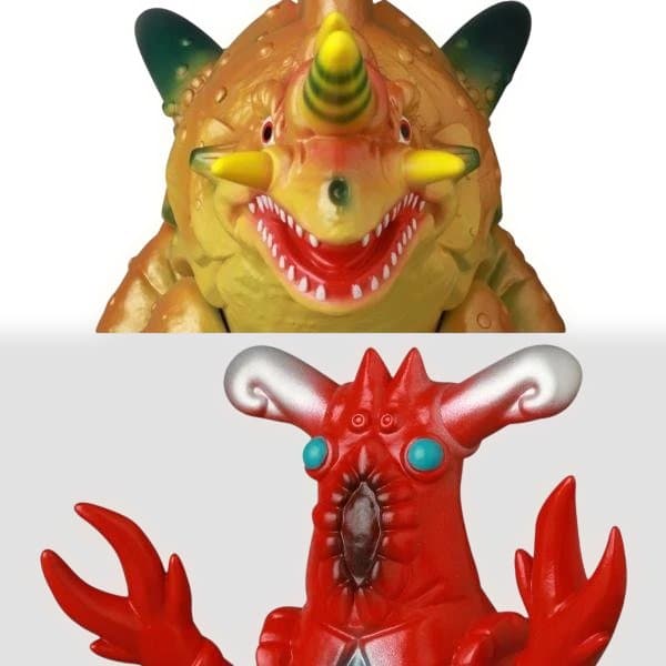 MAT(MONSTER ART TOY)シリーズ ザイゴン + ミニアンチラ星人