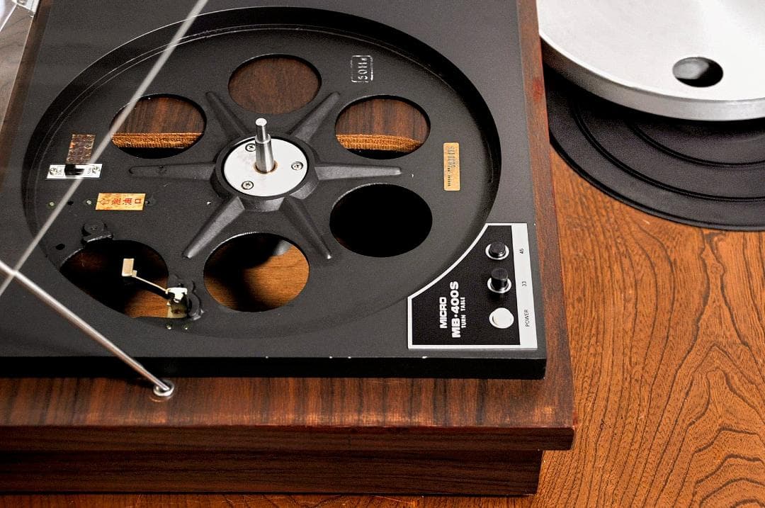 ★MICRO レコードクリーナー専用プレーヤーMB-400S 型
