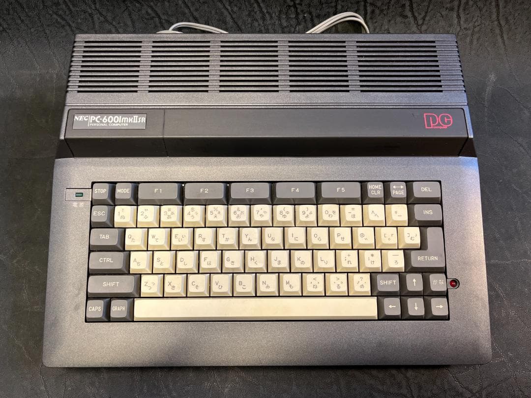 NEC PC-6001mkIISR 通電確認済み