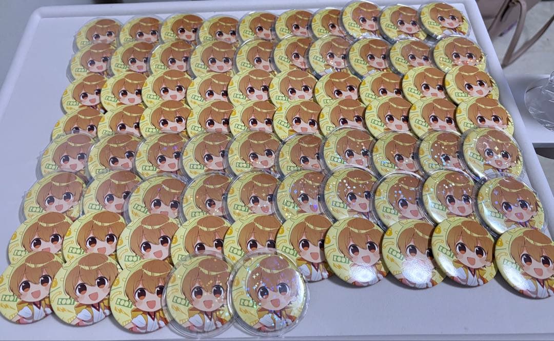 るとわん　缶バッジ　75個