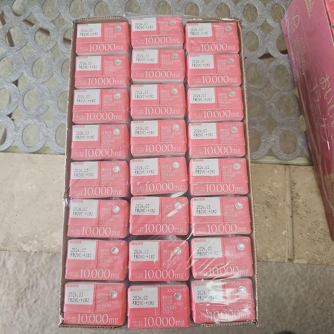 おいしいコラーゲンドリンク 125ml 24本 ピーチ味 × 2 合計48本