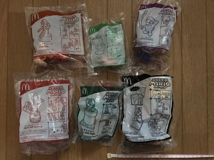 スーパーマリオ　マクドナルドハッピーセット　フィギュアまとめ売り
