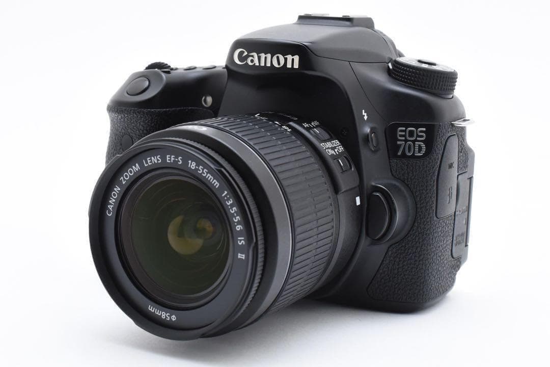 キャノン EOS 70D★手ぶれ補正レンズ★Wi-Fi★一眼レフカメラ