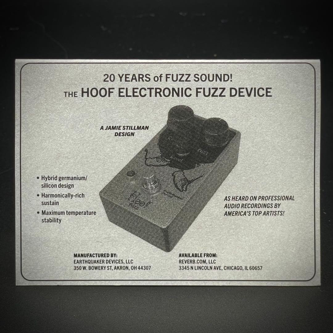 ギター Earthquaker Devices / 3knob Hoof Fuzz