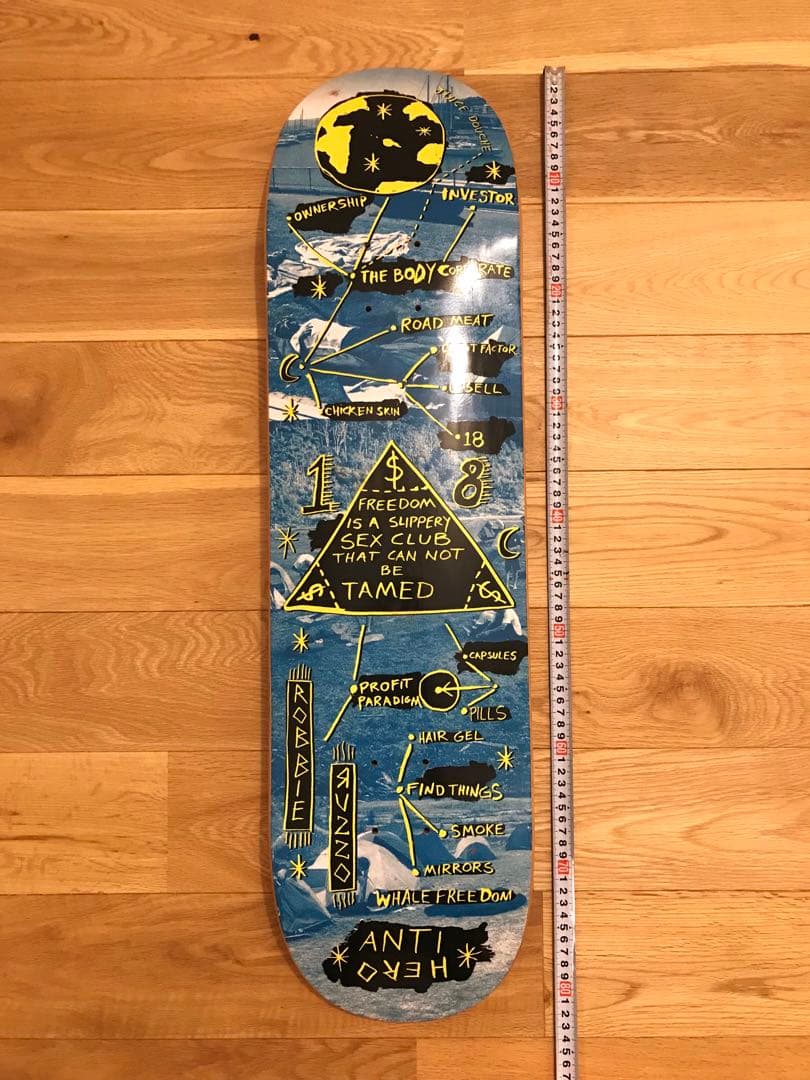 ※最終値下※美品 ANTIHERO RICK CHARNOSKI スケートデッキ