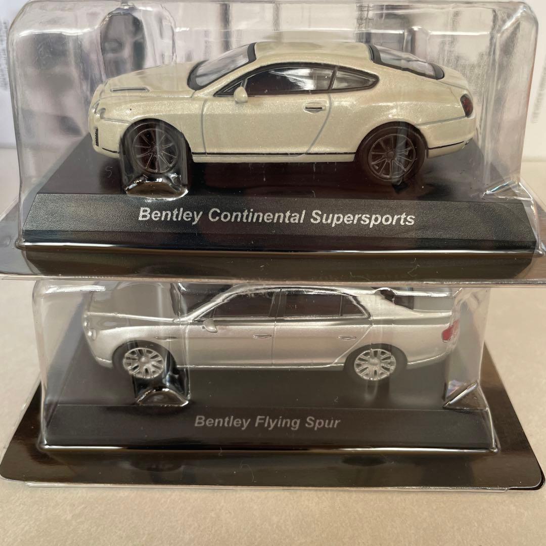 京商 1/64 ベントレー 7台(ターボR，コンチネンタルスポーツ等)