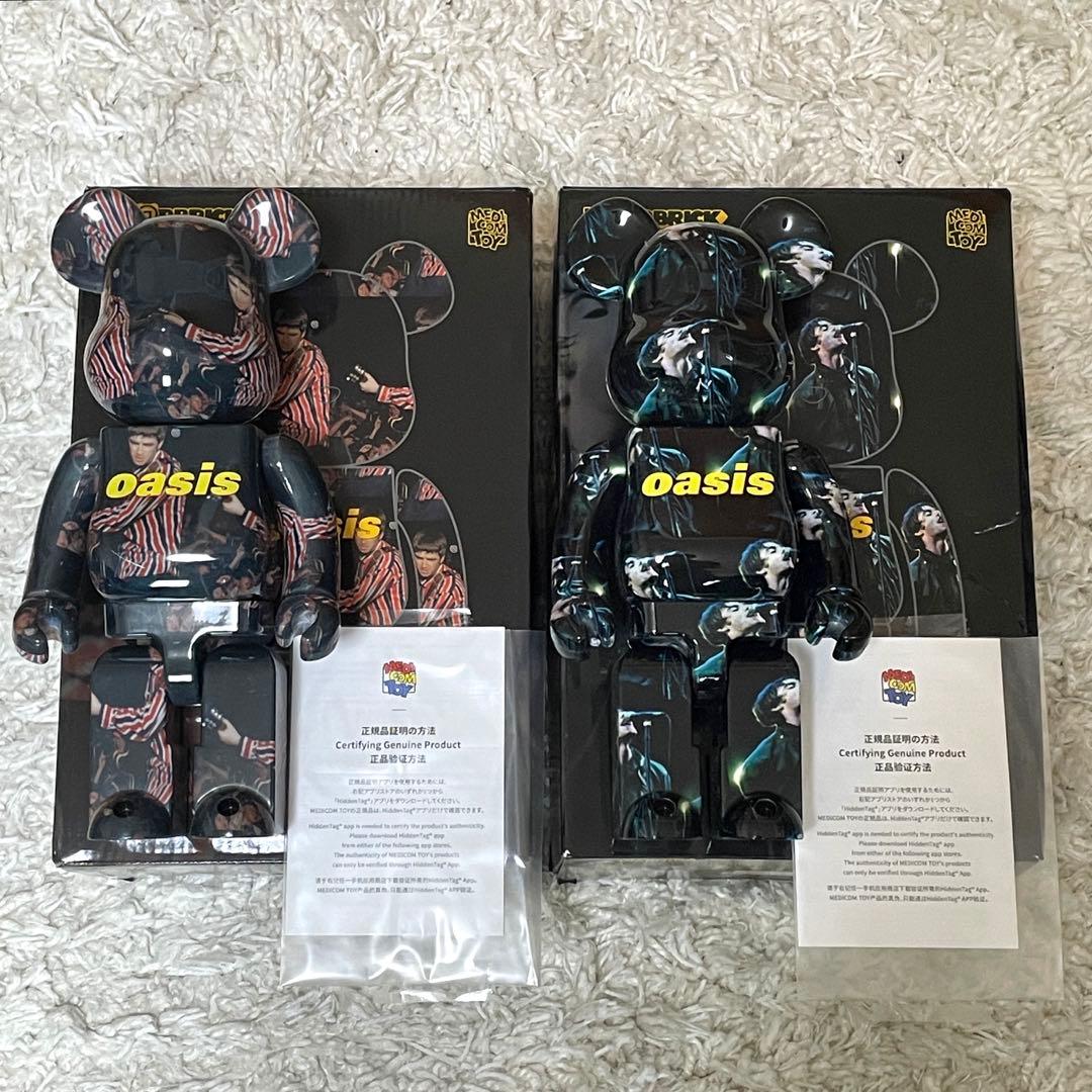BE@RBRICK OASIS KNEBWORTH 1996 400% 2体