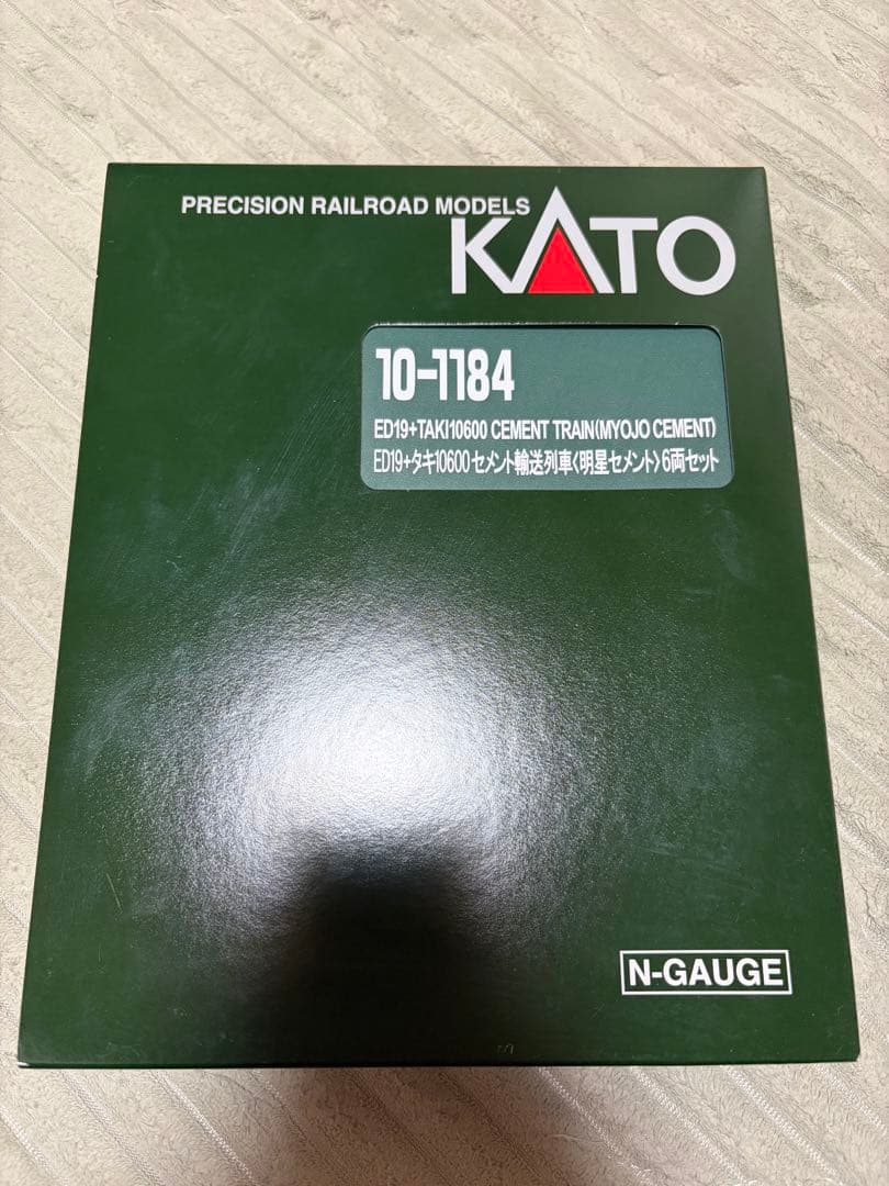 KATO 10-1184 ED19+タキ10600セメント輸送列車 6両セット