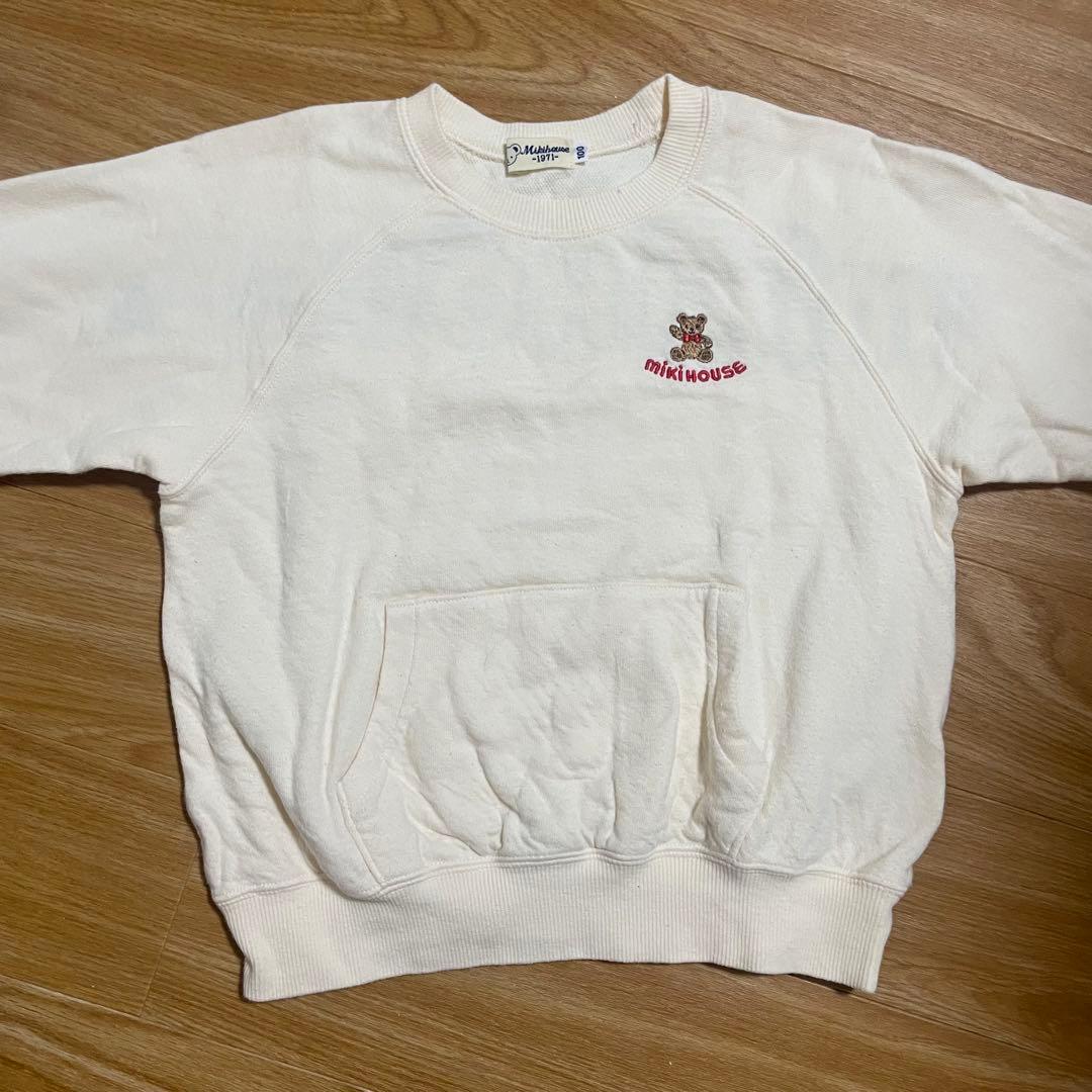 ミキハウスベア トレーナー