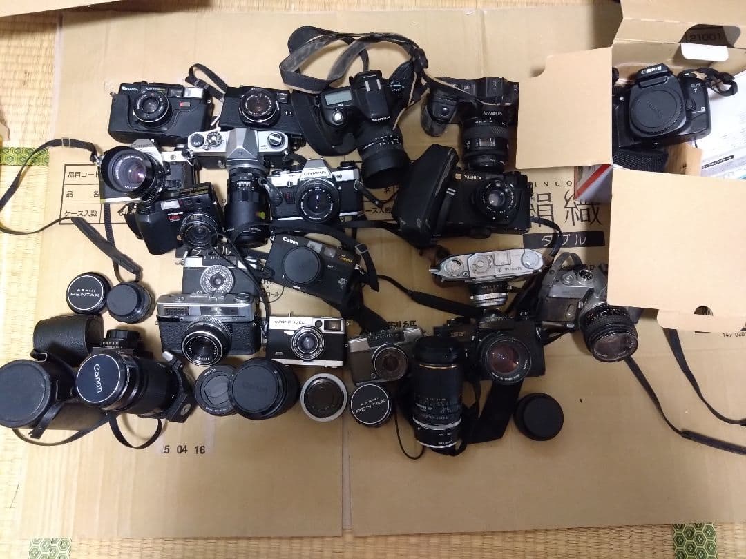 一眼レフカメラセット　ジャンク