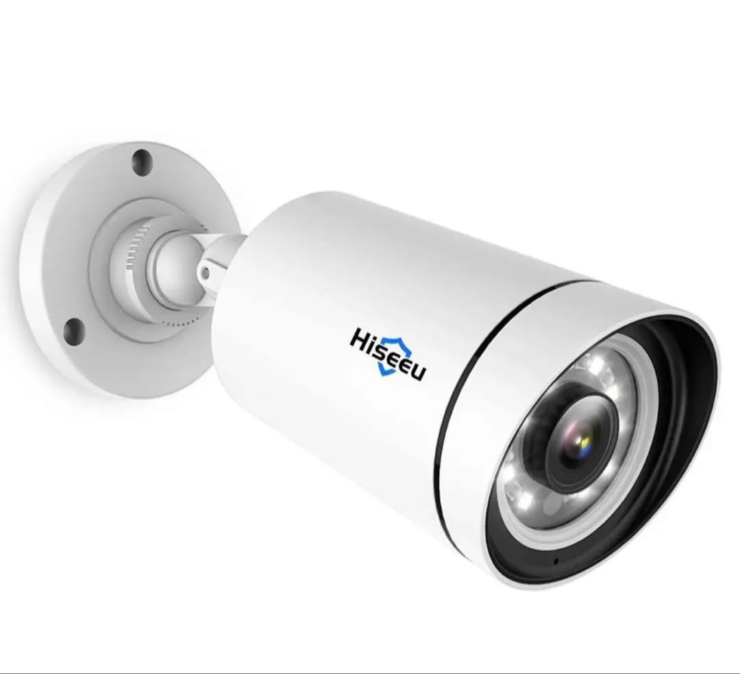 新品6台 500万画素・POE防犯カメラ増設用