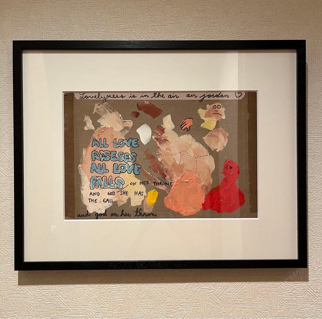 Mark Gonzales マークゴンザレス GONZ オリジナル原画　両面作品